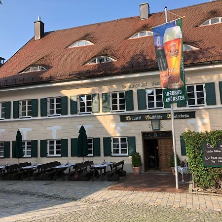 Brauereigasthof Und Hotel Maierbraeu Altomünster Eksteriør billede